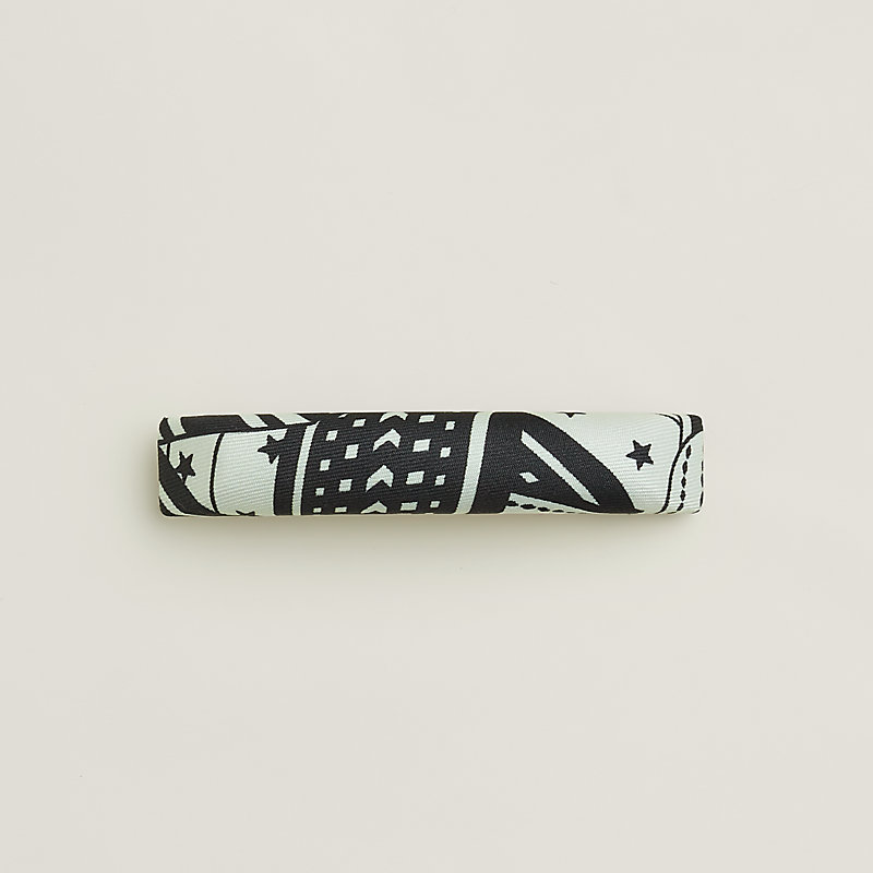 Chain Ribbon Hair Clip